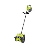 RYOBI 18 V ONE+ Akku-Schneebürste / Schneefräse RY18ST25A-0 (25cm Räumbreite, 6m Wurfweite, ohne Akku und Ladegerät)