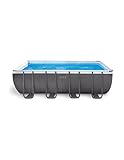 Intex Schwimmbadrahmen-Set Ultra Quadra, 549 x 274 x 132 cm, XTR 26356