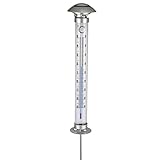 Haushalt International Solar Thermometer Solarthermometer mit LED Beleuchtung Höhe 112cm 70176