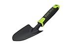 BLACK TOOLS® Garden Pflanzkelle | Zum EIN- und Umpflanzen | Rutschfester Griff | Korrosionsgeschützt | Länge 32 cm | Garten, Kübel, Balkonkästen, Beete