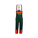 SWS Forst GmbH Schnittschutzlatzhose Schnittschutzhose Forsthose Forest-Jack, grün Leuchtorange Größe 50