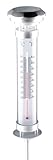 Grundig Solar Light Thermometer, silber, 9 x 9 x 57 cm
