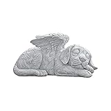 Design Toscano Tierstatue imit Engelsflügeln, Maße: 25,5 x 14 x 12,5 cm,