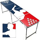 Beer Pong Offizieller Tisch Player | Premium Qualität | Offizielle Maße | Wasserdicht | Kratzfest | Zusammenklappbarer | Transportabler | Party- und Aperitifspiel | Trinkspiel | OriginalCup®