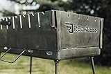 Mangal-Koffer KL-12/3 für 12 Spieße, 3 mm tragbar zum Schaschlik und Grillen Grill BBQ Set