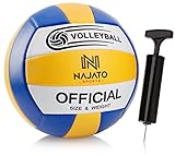 Volleyball mit Ballpumpe von NAJATO Sports