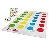 Hasbro Gaming Twister Partyspiel für Familien und Kinder, Twister Spiel ab 6 Jahren, klassisches Spiel für drinnen und draußen