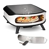 Pizzaofen mit Drehstein von cozze® | 17 Zoll