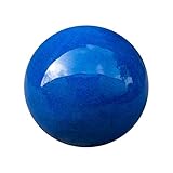 Teramico Dekokugel Gartenkugel glasiert -Blau, Grün, Anthrazit, Türkis, Aqua- sehr hochwertig frostfest und witterungsbeständig Steinzeug (28cm, Blau)