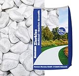 Hamann Marmorkies Carrara 40-60 mm 25 kg - Mit kreativen Ideen kann jeder Garten durch Zierkies und Naturstein aufgewertet und edel gestaltet werden.