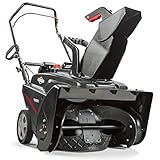 Briggs & Stratton 1022E Kompakte Einstufig Schneefräse 22'/55cm räumbreite, Benzine, mit Elektrostart