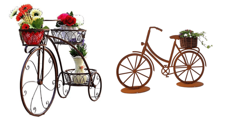 Deko-Fahrrad für den Garten