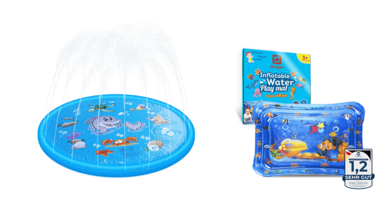 Wasserspielmatten für Babys und Kleinkinder