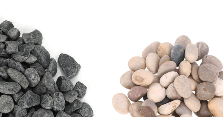 Zierkies-Steine für den Garten